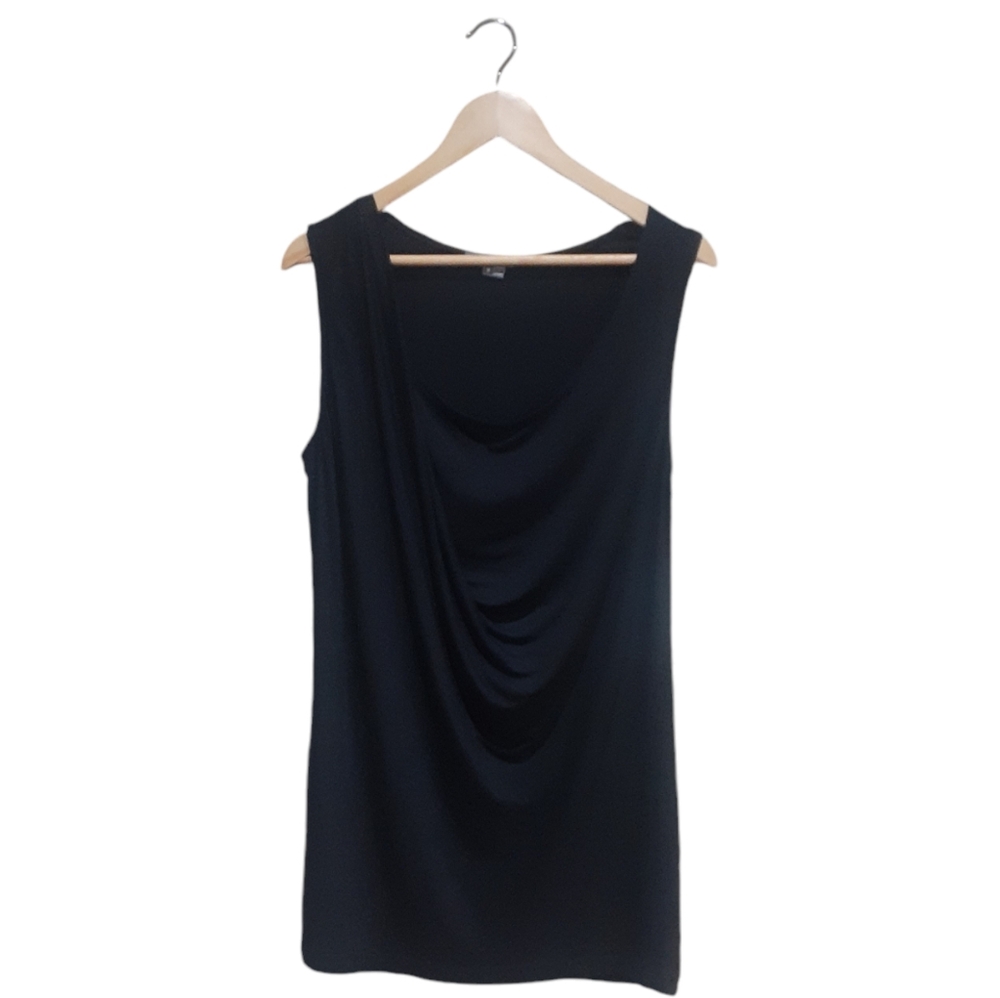 Vince Women's Draped Tank Black Size Medium